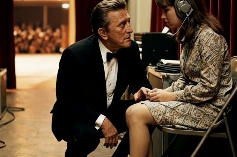 Kirk Douglas Was About to Accept His Award — Then He Saw Someone Crying Backstage