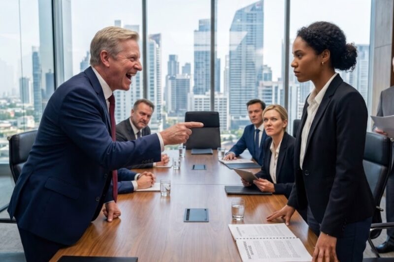 A Millionaire CEO Laughed at a Young Black Girl—But Seconds Later, the Entire Board Stood Up for Her