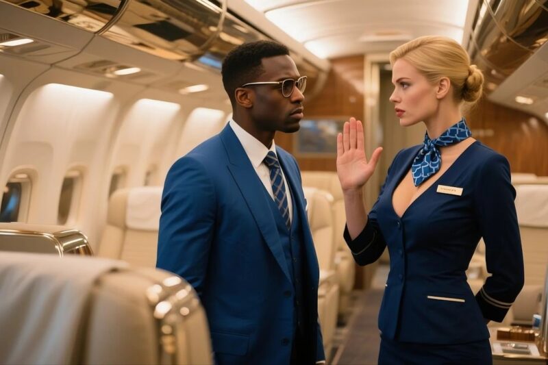 Black CEO Denied First-Class Meal — Then Fires Entire Flight Crew After Landing!