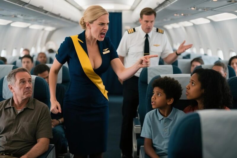 Racist Flight Attendant Tried to Remove Black Family — Froze When Dad Revealed He Owned the Airline