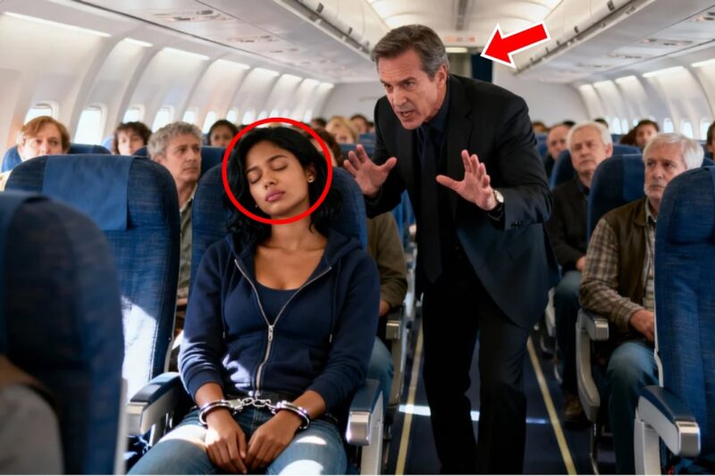 Black Teen Handcuffed Until She Passed Out — Crew Freezes When Her CEO Father Arrives…