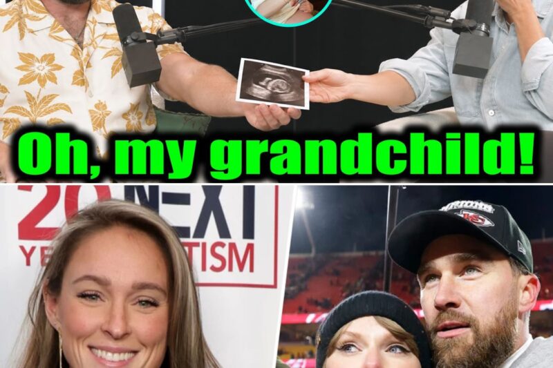 The Ultimate Plot Twist: Kylie Kelce’s Jaw-Dropping Reaction as Travis Kelce Announces He is Welcoming His First Child With Taylor Swift