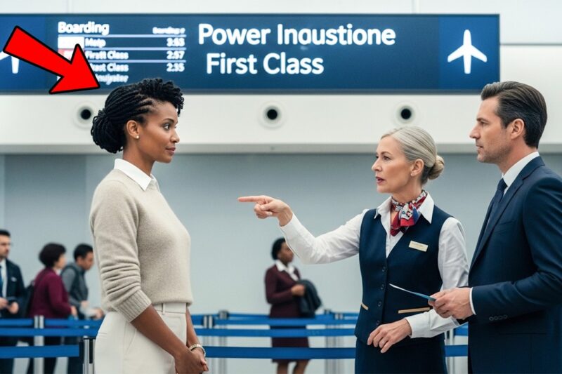 Black CEO Sent to the Economy Line — She Cancels the Entire Flight with a Single Silent Move