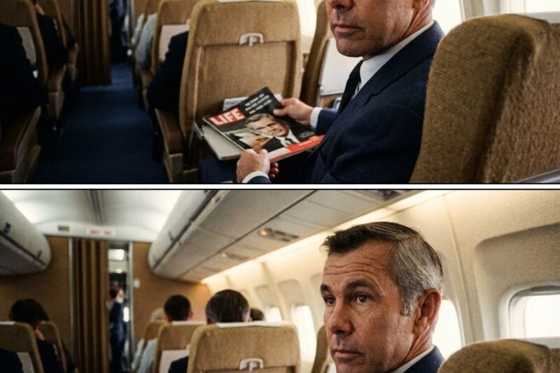 Johnny Carson set down his magazine on a flight — what he did next nobody expected