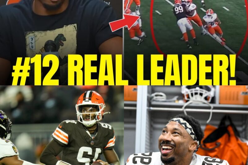 GARRETT’S HISTORIC REVOLT! Myles Garrett SMASHES the NFL record but ignores his own glory to DEFEND Shedeur Sanders after a brutal beating! What’s really happening in Cleveland?