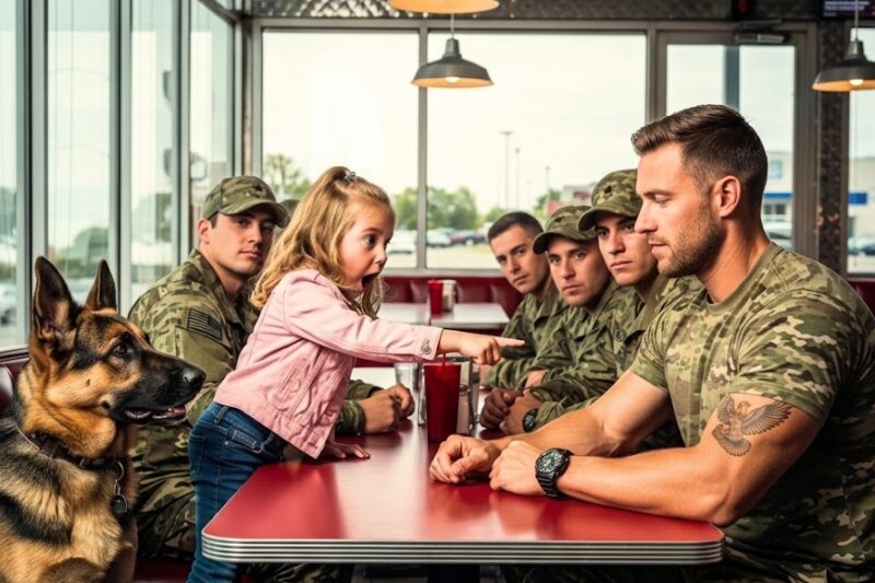 A Little Girl Whispered, ‘My Father Had That Tattoo’ — Her K9 Made 5 Navy SEALs Freeze