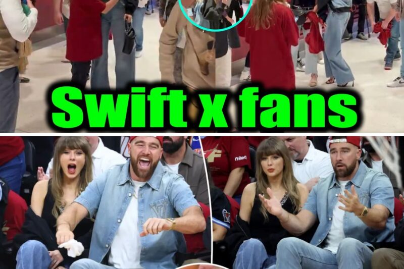 From Courtside to Heartwarming Moments: Taylor Swift and Travis Kelce Surprise Young Fans with Gifts and Photos After Thrilling Basketball Showdown