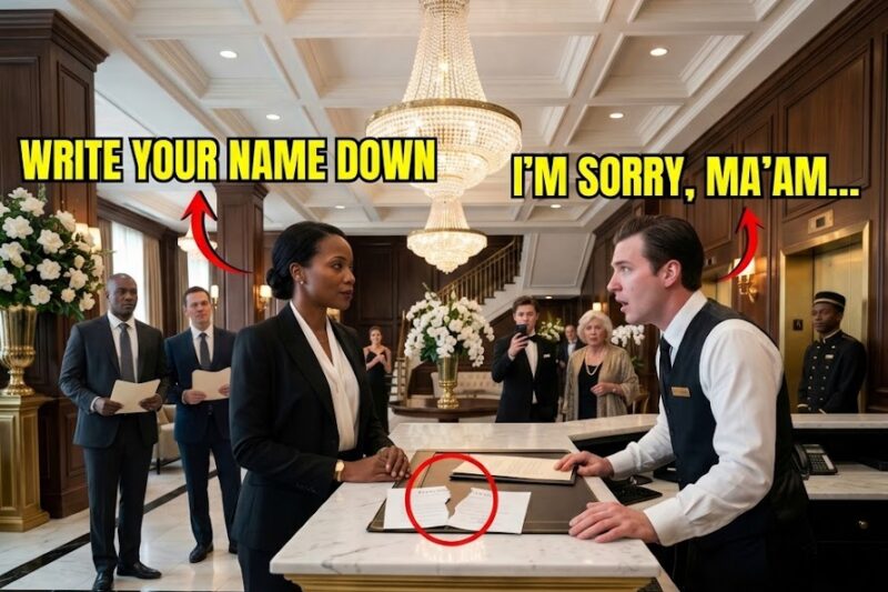 Clerk Tore Up Black Woman’s Reservation — Nearly Wet Himself When He Found Out She Owned the Hotel