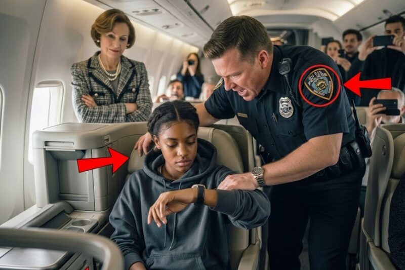 Cop Tries to Remove Black Teen from First Class, Her CEO Dad’s Call Cancels the Flight!