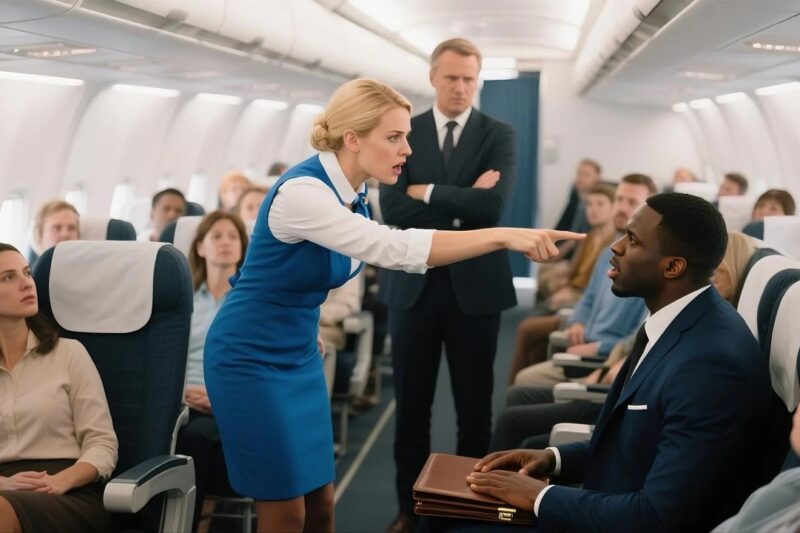 Black CEO Forced From His Seat for a White Passenger — 5 Minutes Later, the Airline Was in Chaos