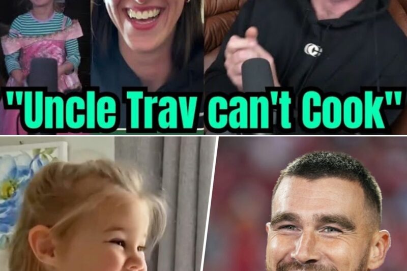 Caitlin Clark Roasts Jason’s Dunking Skills While Wyatt Kelce Steals the Show and Travis Guards a “Private” Taylor Swift Secret