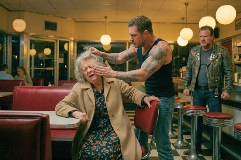 Bullies Slapped a Quiet Elderly Woman— Not Knowing Her Brother Was a Hell’s Angel