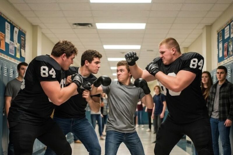 Two Senior Linebackers Targeted The Wrong ‘Quiet Kid’… What Happened Next Ended Their Football Careers.