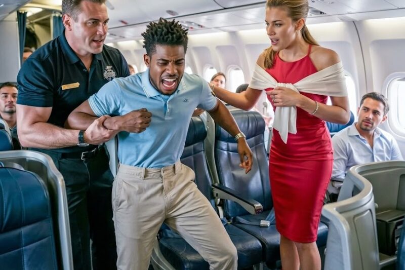 Security Drags Black Teen Away for “Stealing Seat” — The Captain Suddenly Calls Him “Sir”