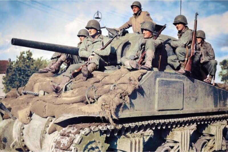 German Troops Never Knew American Sherman Tanks Were Equipped With Wet-Stowage Anti-Fire Systems