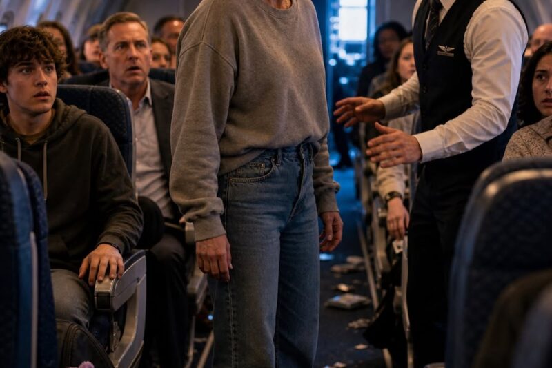 When The Captain Asked For An F-18 Pilot, The Exhausted Mom In Seat 12C Stood Up To Save Everyone Above New Mexico