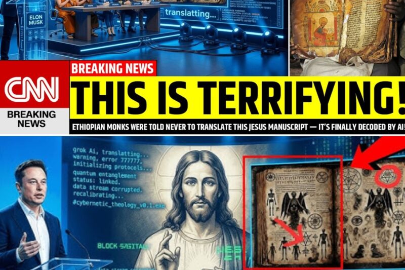 Ethiopian Monks Were Told Never to Translate This Jesus Manuscript — It’s Finally Decoded By AI!