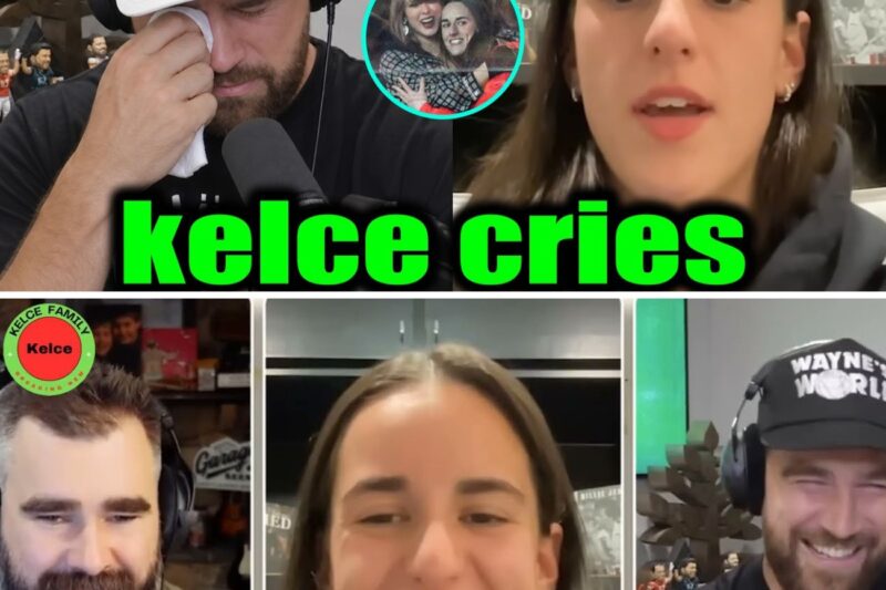 Raw and Vulnerable: Travis Kelce Moved to Tears as Caitlin Clark Reveals Taylor Swift’s Secret Support System