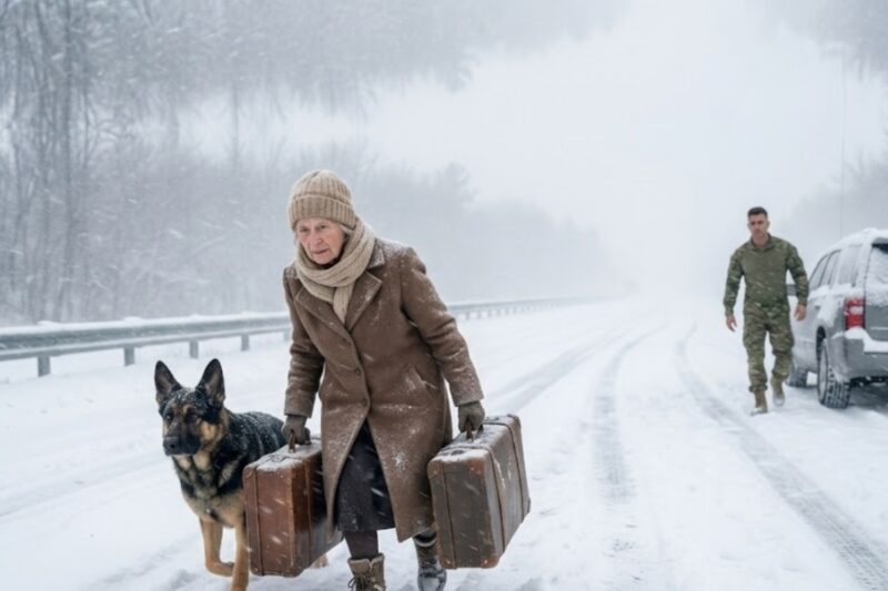 They Drove an Old Woman and Her Dog Out Into the Snow—Then a Navy SEAL Found Them