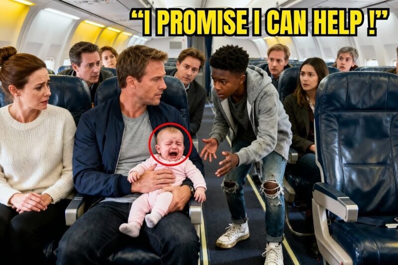 No One Could Soothe the Baby on the Plane — Until a Black Boy Hummed a Tune That Changed Everythi