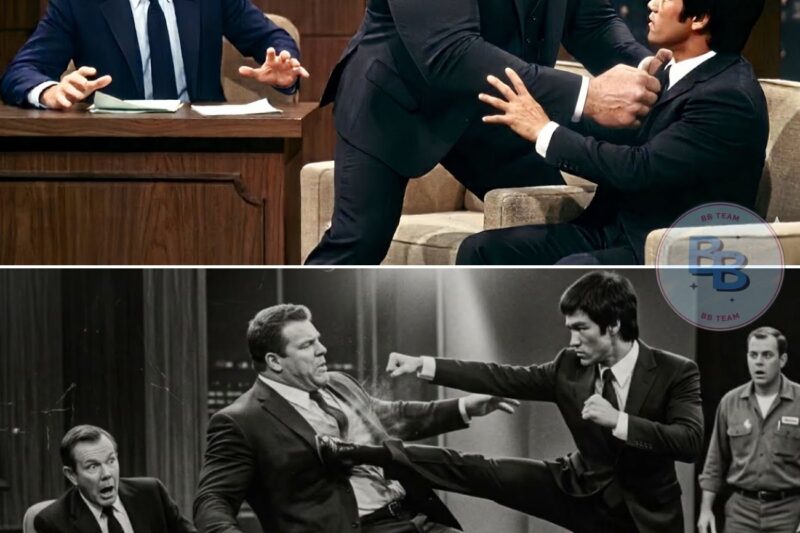 Johnny Carson 450lb Guard Slapped Bruce Lee’s Face on Live TV – “Hit Me Back, Little Man”—After that