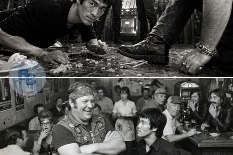 A 4-Man Biker Gang Made Bruce Lee Eat Off the Floor — Then the Jukebox Died