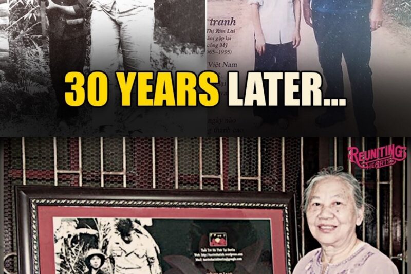 She Saw Him Again After 30 Years… A Vietnam War Reunion