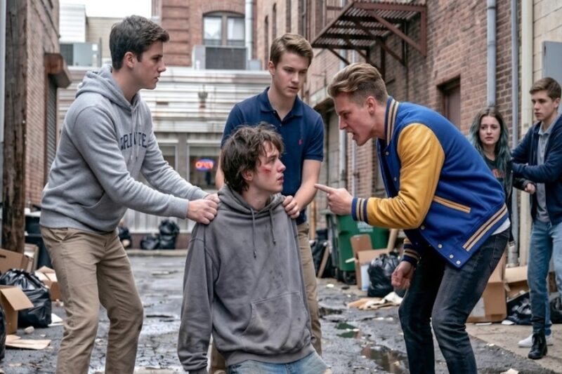 Homeless Boy Took a Beating defending Hell’s Angel Daughter From BulliesWhat happens next will shock 