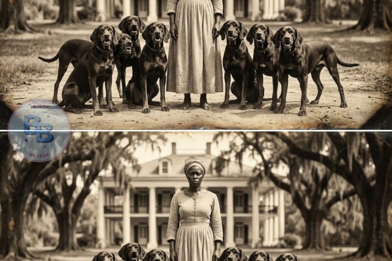 The Baroness Locked Her Slave With 8 Starving Dogs — The Girl Walked Out With All 8 Following
