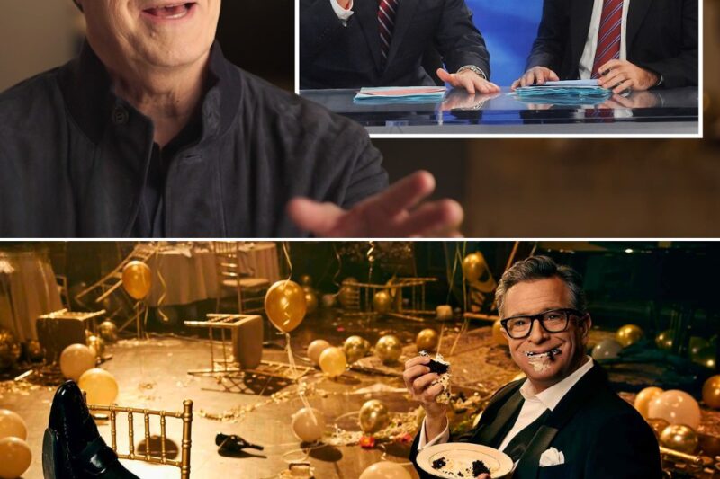 After 11 unforgettable seasons behind the desk, Stephen Colbert is finally opening up about the shocking end of The Late Show with Stephen Colbert — and his emotional confession has fans completely stunned.  In an exclusive reflection on the highs, chaos, and behind-the-scenes pressure of late-night television, Colbert reveals why he believes CBS may have actually “saved” his life, calling his entire journey “a happy accident” that changed everything. From career-defining interviews and viral political moments to the hidden struggles viewers never saw, this deeply personal look at his final chapter is sparking massive reactions online. 