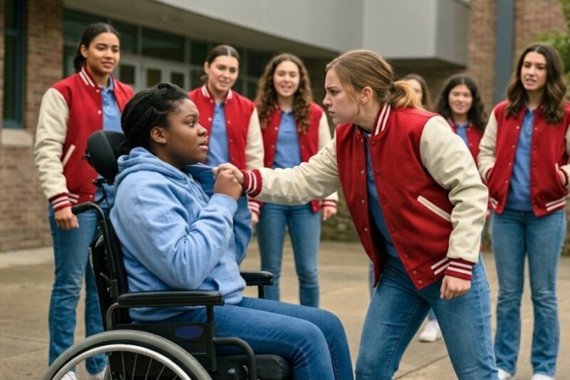 They Thought the Disabled Black Girl Was Helpless—Until One Move Left the Whole School Speechless