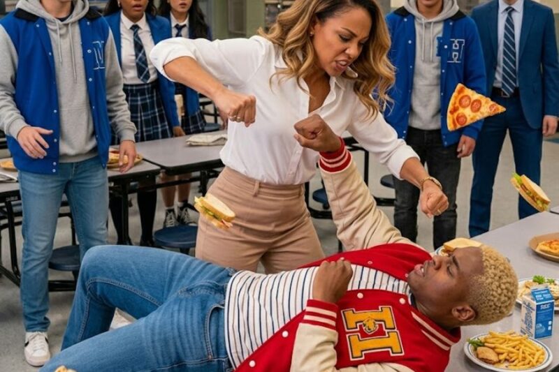“Three Boys Attacked The New Girl In The Cafeteria — Seconds Later, They Weren’t Laughing Anymore.” 