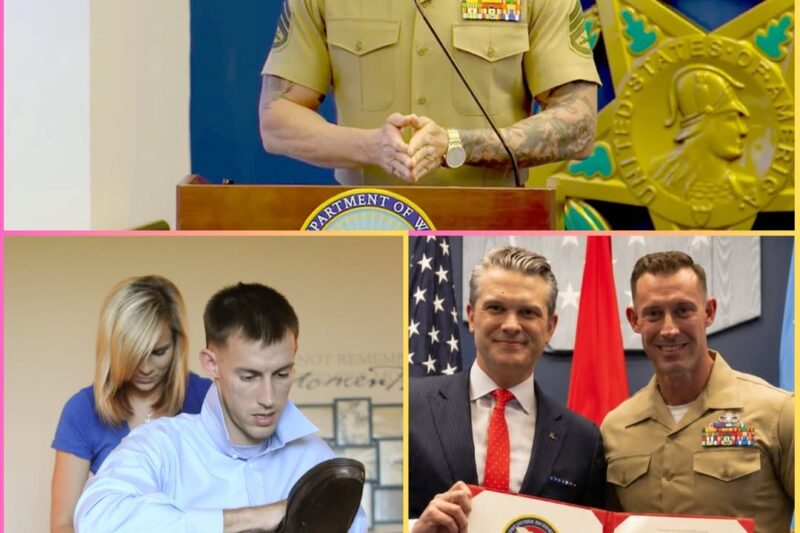 Johnny “Joey” Jones Returns to Active Duty — Family Pride Shines at Pentagon Ceremony