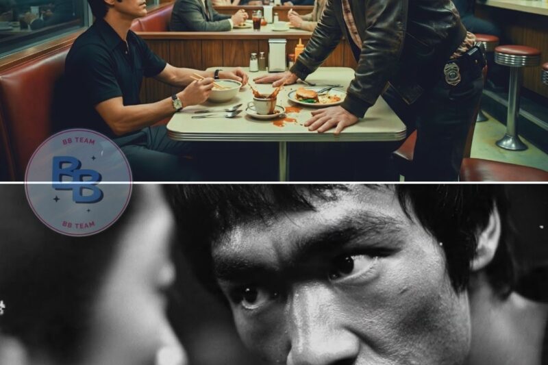 Off-Duty Cop Slammed Bruce Lee’s Table and Said “This Is for Americans” — 3 Seconds, Face Down