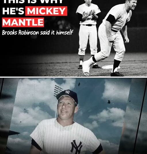 Brooks Robinson Saw Mickey Mantle Limp To The Plate — What He Did Next STOPPED The Game