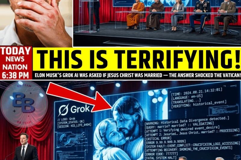 Elon Musk’s Grok AI Was Asked If Jesus Christ Was Married — The Answer Shocked the Vatican!