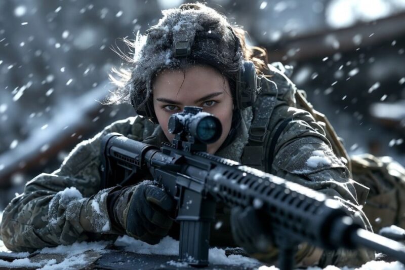 540 Marines Were Abandoned With No Air Cover, No Backup, And No Way Out — But As The Enemy Closed In And Command Prepared To Write Them Off, A Lone Female Sniper Hidden Two Kilometers Away Refused To Watch Them Fall, Took One Impossible Position In The Wind, And Turned A Desperate Last Stand Into A Rescue No One Believed Possible, While Every Second On The Radio Grew More Desperate, Exposing The Secret Reason She Had Been Sent There, The Truth Command Tried To Hide, And Why Her Name Would Be Whispered Across The Corps Forever