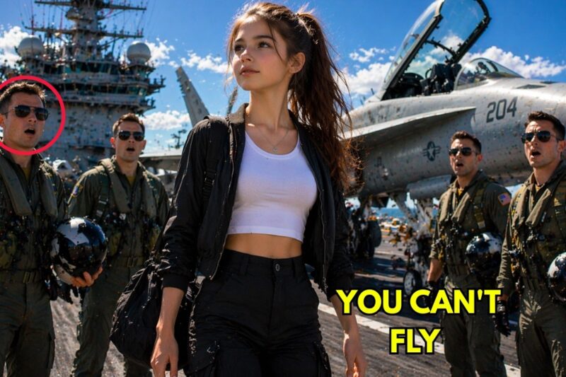 Too Young to Fly, They Scoffed — Then F-18 Pilots Called Her Commander