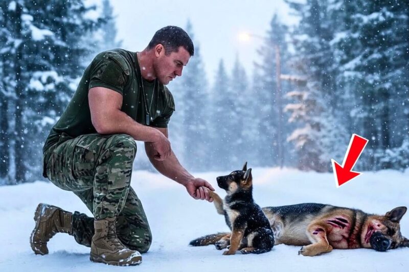 He Found a Dying Mother Dog—The Choice That Saved Three Lives
