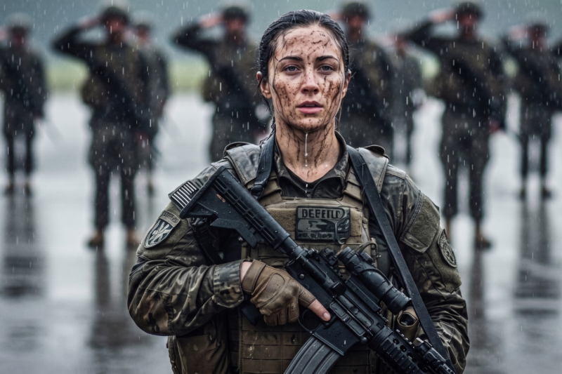 “Throw Her Out!” They Left The Top Sniper Standing Alone In The Rain, Humiliated, Disarmed, And Forgotten — But When The Mission Collapsed, The Radio Went Silent, And The Men Who Mocked Her Found Themselves Trapped With No Way Home, She Returned At Dawn Leading A Team Of SEALs Through The Smoke, Carrying The Truth About The Betrayal That Nearly Buried Them All, The Secret Order Command Tried To Hide, And The One Impossible Shot That Proved The Woman They Cast Aside Was The Only Reason Anyone Survived The Fight