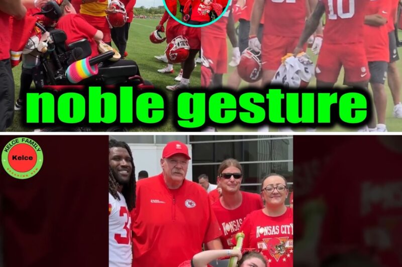 Travis Kelce and Patrick Mahomes Melt Hearts with Deeply Emotional, Unscripted Offseason Visit and Gift Hand-Off to Young Dream Factory Fan