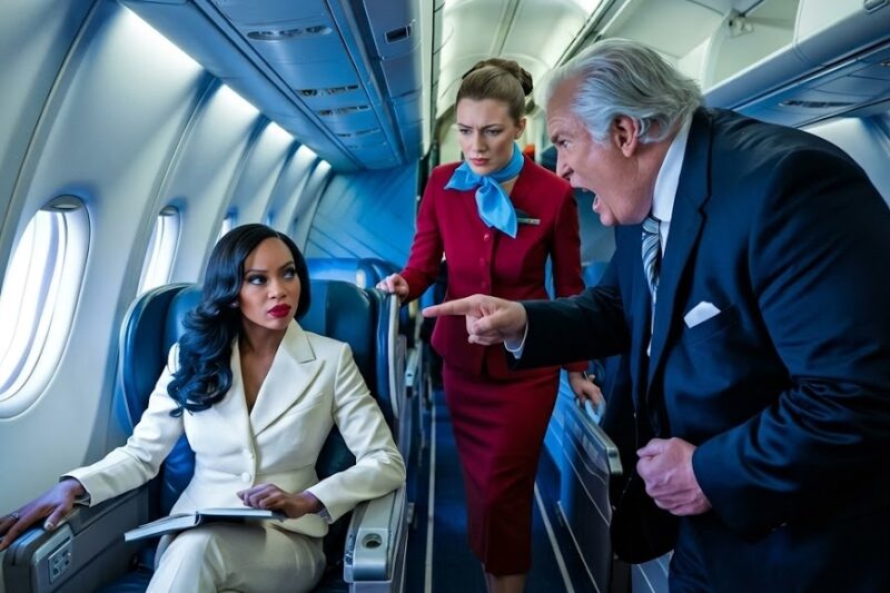 CEO Orders Black Woman to Leave First Class — Shocked When She’s the Airline’s New Owner