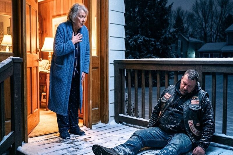 She Saved a Freezing Hells Angel President Not Knowing That the Hell’s Angel Is Her Lost Son, the ne