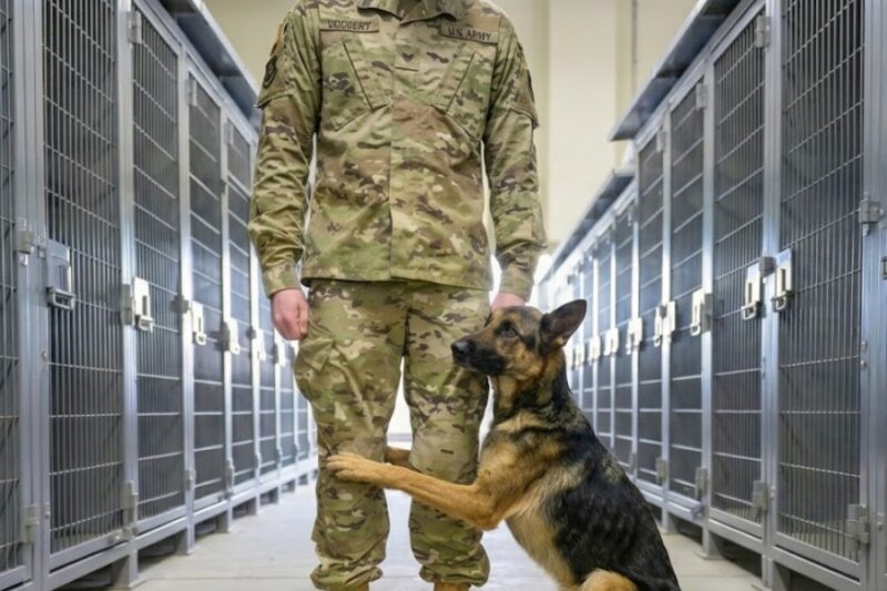 The Fallen Brother: The Heartbreaking Reason a Shelter Dog Refused to Leave a Navy SEAL’s Side.