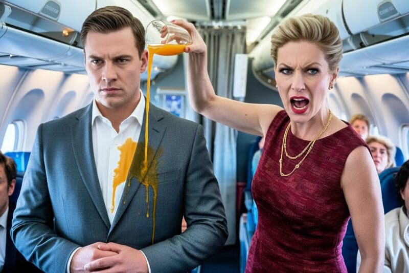 She Spills Orange Juice on My Brother — and a Court Order Arrives Before We Land