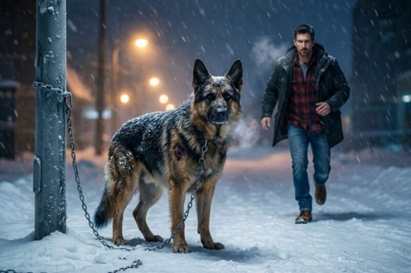 Marine Veteran Rescues a Deaf K9 Left to Die in the Snow—What He Learns Changes His Life Forever