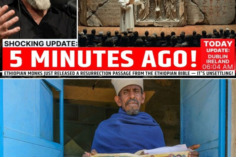 Ethiopian Monks Just Released a Resurrection Passage From the Ethiopian Bible — It’s Unsettling!