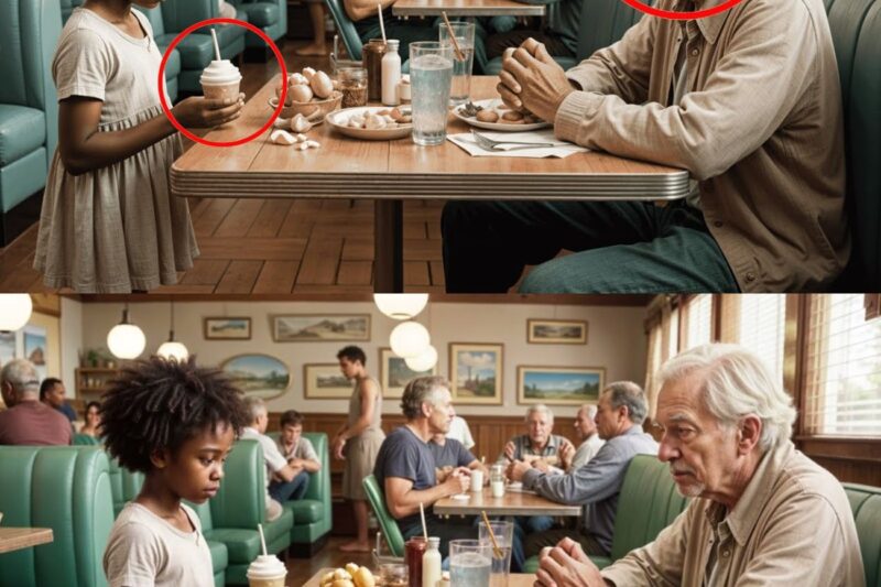 Little Girl Joins a Lonely Old Man For Birthday Dinner, The Next Day, Cops Knock On The Door 