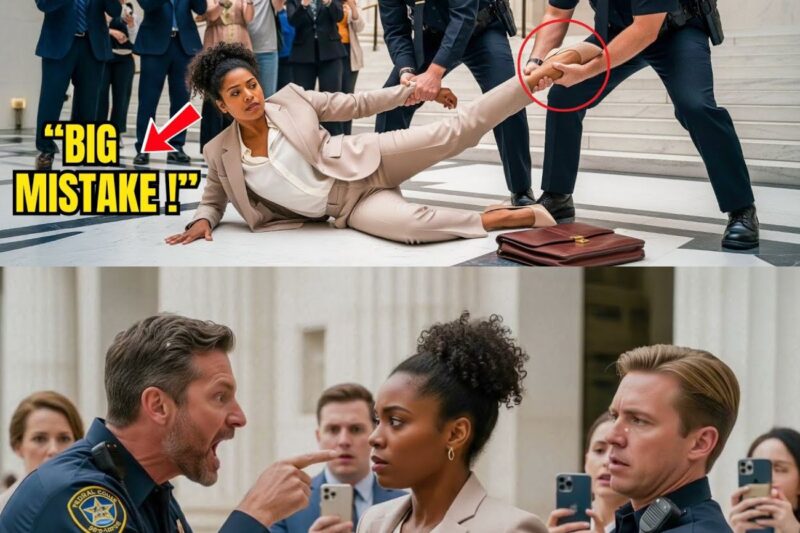 Cops Drag a Black Woman Outside Court — Then Realize She’s the Judge Presiding That Day 