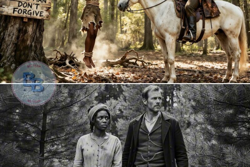 Bounty Hunter Found a Young Slave Girl Hanging On Tree With a Sign “White Man Don’t Forgive”